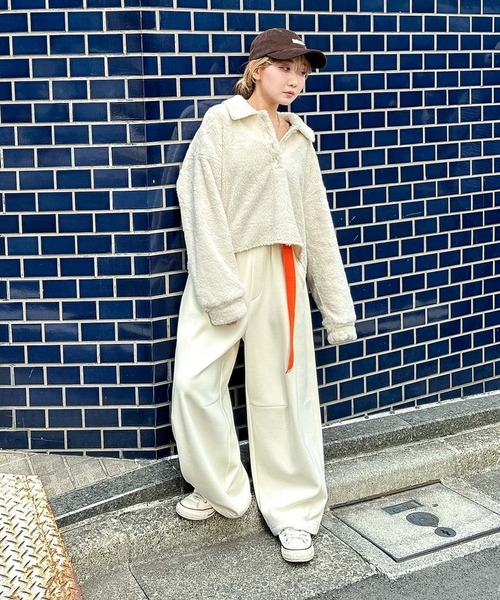 Niko and…［MODE NORM CORE］起毛3Dカーブパン ツ MODE NORM CORE] 裏起毛3Dカーブパンツ（その他パンツ）｜niko and