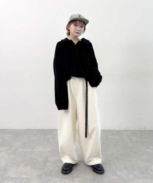 MODE NORM CORE] 裏起毛3Dカーブパンツ（その他パンツ）｜niko and