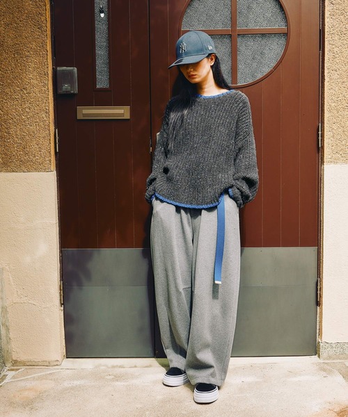 MODE NORM CORE] 裏起毛3Dカーブパンツ（その他パンツ）｜niko and