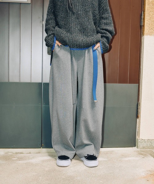 MODE NORM CORE] 裏起毛3Dカーブパンツ（その他パンツ）｜niko and