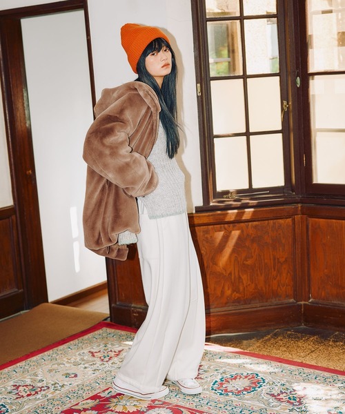 MODE NORM CORE] 裏起毛3Dカーブパンツ（その他パンツ）｜niko and