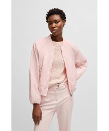 HUGO BOSS（ヒューゴボス）の「クリンクルファブリック ジャケット Double Bモノグラム（ナイロンジャケット）」