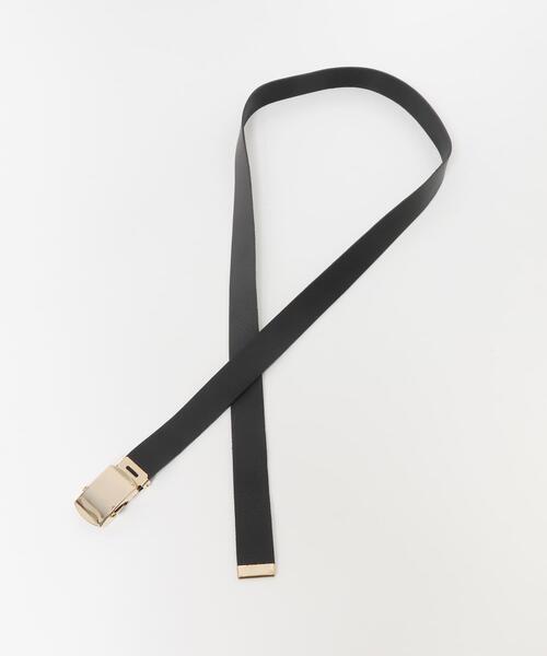 RODE SKO（ロデスコ）の「atelier brugge　ROLLER BUCKLE BELT（ベルト・レディース・ブラック/グレー系その他/ダークブラウン・ONE）」の6枚目の写真