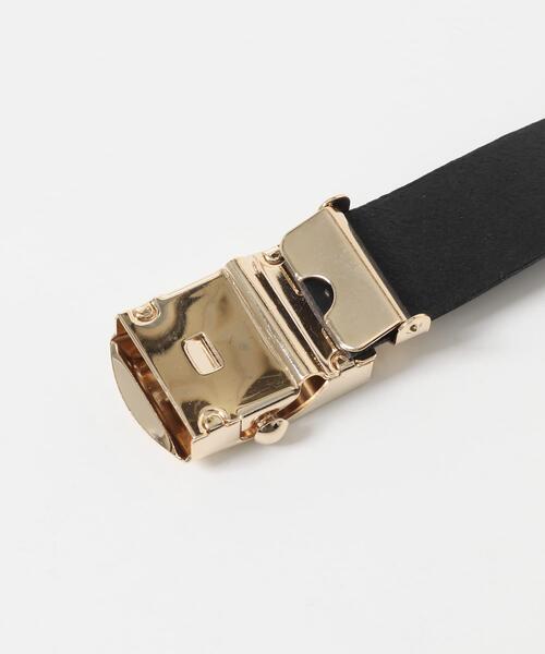 RODE SKO（ロデスコ）の「atelier brugge　ROLLER BUCKLE BELT（ベルト・レディース・ブラック/グレー系その他/ダークブラウン・ONE）」の16枚目の写真