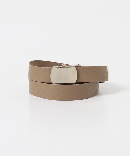 RODE SKO（ロデスコ）の「atelier brugge　ROLLER BUCKLE BELT（ベルト・レディース・ブラック/グレー系その他/ダークブラウン・ONE）」の12枚目の写真