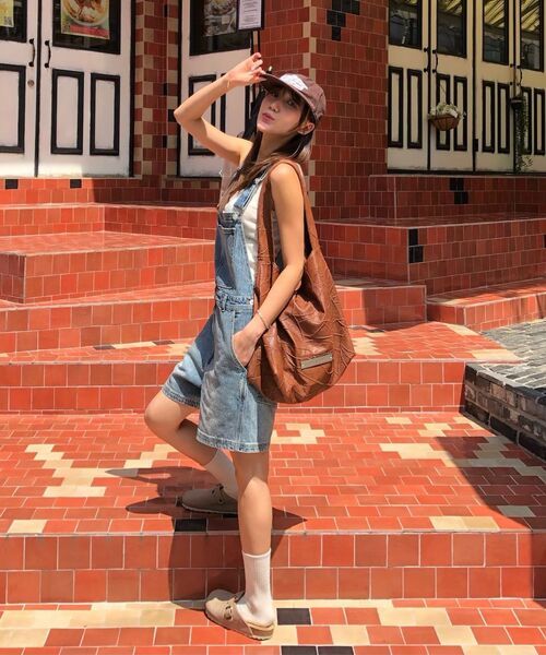 NICK&NICOLE(ニックアンドニコール)の「LEATHER WRINKLE TOTE BAG_BROWN(トートバッグ・レディース・その他・FREE)」の8枚目の写真
