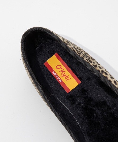 O'Kyti（オキティ）の「O'KYTI オキティ レオパード バレエシューズ（バレエシューズ・レディース・レオパード・37/38/39/36）」の8枚目の写真