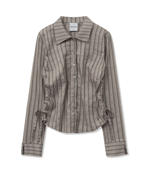 Midnight Move（ミッドナイトムーブ）の「st shirt [grey]（シャツ/ブラウス・レディース・その他・SMALL/MEDIUM）」の2枚目の写真