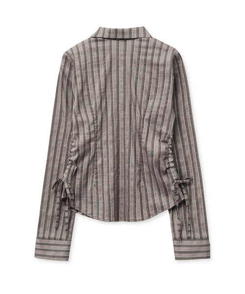 Midnight Move（ミッドナイトムーブ）の「st shirt [grey]（シャツ/ブラウス・レディース・その他・SMALL/MEDIUM）」の4枚目の写真