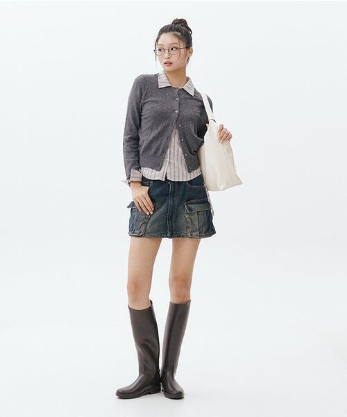 Midnight Move（ミッドナイトムーブ）の「st shirt [grey]（シャツ/ブラウス・レディース・その他・SMALL/MEDIUM）」の10枚目の写真