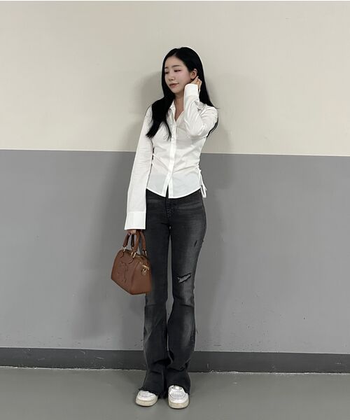 Midnight Move（ミッドナイトムーブ）の「st shirt [grey]（シャツ/ブラウス・レディース・その他・SMALL/MEDIUM）」の18枚目の写真