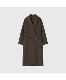 セリアウールカシミヤハンドメイドダブルコート / SERRIA WOOL CASHMERE HANDMADE DOUBLE COAT_4colors