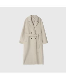 セリアウールカシミヤハンドメイドダブルコート / SERRIA WOOL CASHMERE HANDMADE DOUBLE COAT_4colors