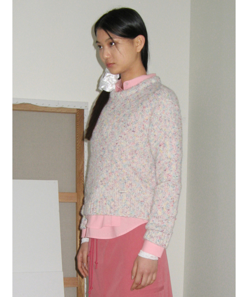 SINOON(シヌーン)の「MOUSSE PULLOVER KNIT (CANDY)(ニット/セーター・レディース・その他・FREE)」の2枚目の写真