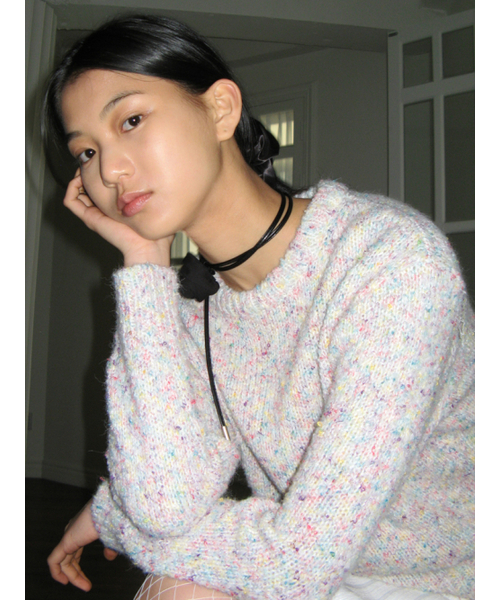 SINOON(シヌーン)の「MOUSSE PULLOVER KNIT (CANDY)(ニット/セーター・レディース・その他・FREE)」の3枚目の写真