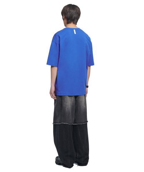 NOMANUAL(NOMANUAL)の「ROADRUNNER T-SHIRT - BLUE(Tシャツ/カットソー・レディース・その他・X-LARGE/SMALL/MEDIUM/LARGE)」の4枚目の写真