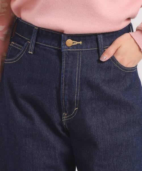 Lee（リー）の「Lee Babe ストレートジーンズ（デニムパンツ・レディース・ネイビー/ブルー・40/38）」の10枚目の写真