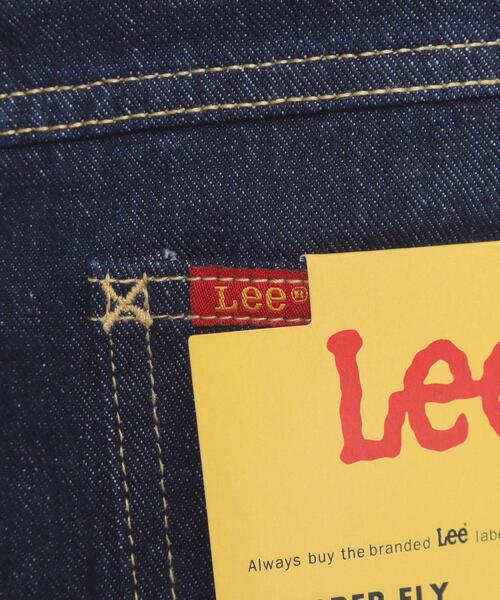 Lee（リー）の「Lee Babe ストレートジーンズ（デニムパンツ・レディース・ネイビー/ブルー・40/38）」の14枚目の写真