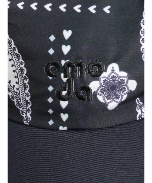 EMODA（エモダ）の「2トーンスカーフキャップ（キャップ・レディース・ネイビー/ホワイト・FREE）」の19枚目の写真