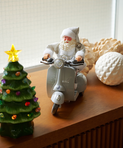 XM MOVING SANTA MOTORBIKE ムービング サンタバイク（インテリア雑貨
