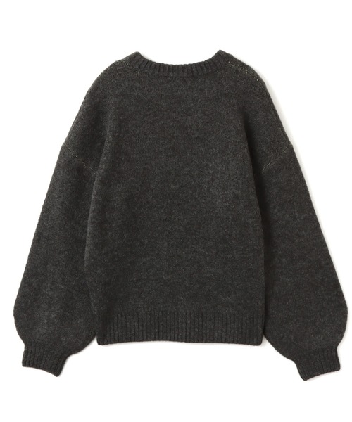 atmos pink(アトモスピンク)の「atmos pink Logo Crew Knit Tops / アトモス ピンク ロゴ クルー ニット トップス(ニット/セーター・レディース・ホワイト/レッド/ブラック・FREE)」の11枚目の写真