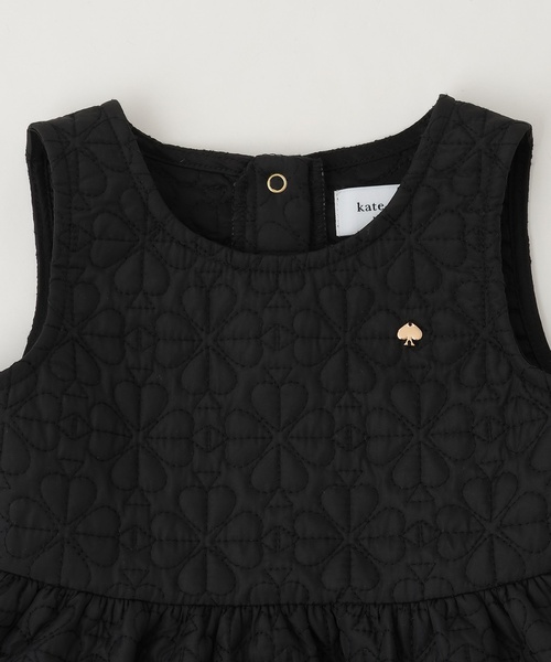 kate spade new york kids(ケイトスペードニューヨーク)の「スペードフラワーキルトワンピース&カットソーセット(その他ベビーウェア・キッズ・ブラック・90cm/100cm/110cm)」の5枚目の写真