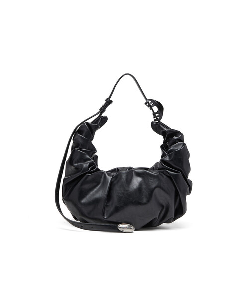 DIESEL（ディーゼル）の「ウィメンズ ホーボーバッグ L GRAB-D HOBO L（ショルダーバッグ・レディース・ブラウン系その他/ブラック・UNI）」の8枚目の写真