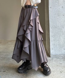 PAGEBOY | ジグフリティアードスカート(スカート)