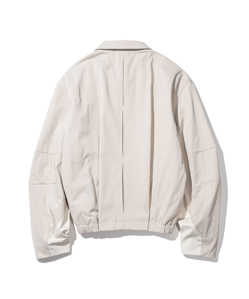 MASSNOUN（マスノウン）の「インバーテッドインシジョンブルゾンジャケットMSHJK001-BG（ブルゾン・レディース・その他・LARGE/MEDIUM）」の2枚目の写真