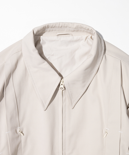 MASSNOUN（マスノウン）の「インバーテッドインシジョンブルゾンジャケットMSHJK001-BG（ブルゾン・レディース・その他・LARGE/MEDIUM）」の3枚目の写真