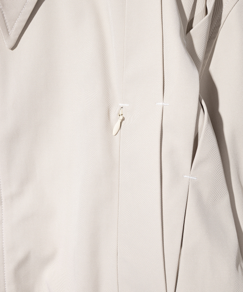MASSNOUN（マスノウン）の「インバーテッドインシジョンブルゾンジャケットMSHJK001-BG（ブルゾン・レディース・その他・LARGE/MEDIUM）」の5枚目の写真