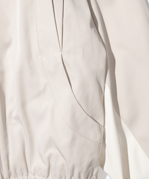 MASSNOUN（マスノウン）の「インバーテッドインシジョンブルゾンジャケットMSHJK001-BG（ブルゾン・レディース・その他・LARGE/MEDIUM）」の6枚目の写真