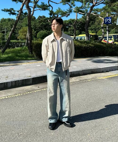MASSNOUN（マスノウン）の「インバーテッドインシジョンブルゾンジャケットMSHJK001-BG（ブルゾン・レディース・その他・LARGE/MEDIUM）」の11枚目の写真