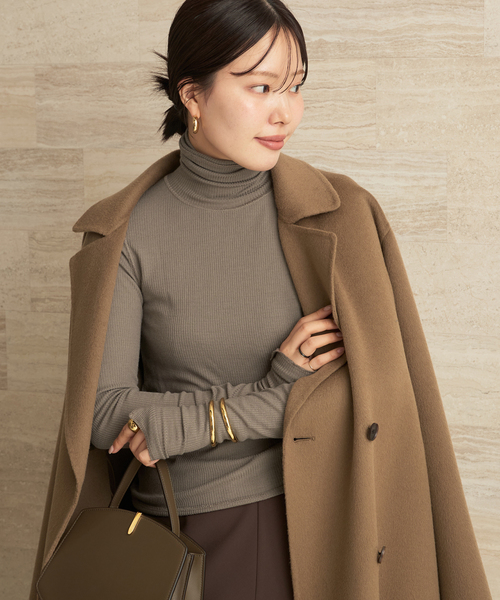 追加》super100s jersey turtle ニット（Tシャツ/カットソー）｜Plage