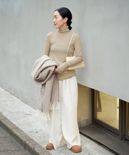 追加》super100s jersey turtle ニット（Tシャツ/カットソー）｜Plage