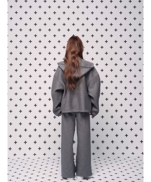 kirakira jewel zip up（パーカー）｜andwang（アンドワン）の