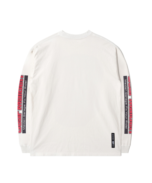 QT8 GARMENTS(キューティーエイトガーメント)の「RG Gear Maiden Washed Long Sleeve (Ecru)(Tシャツ/カットソー・レディース・その他・LARGE/X-LARGE/MEDIUM)」の3枚目の写真
