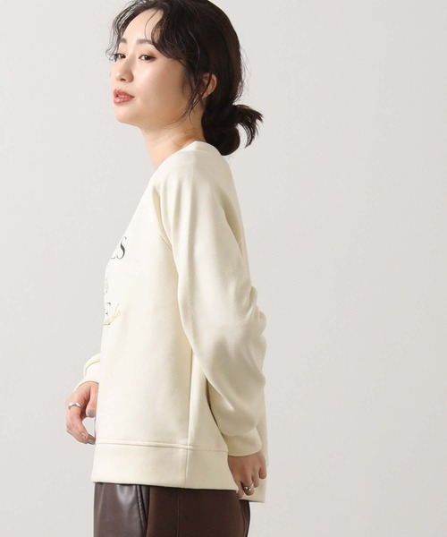 Gready Brilliant(グレディブリリアン)の「NUAGESラグランカットソー(Tシャツ/カットソー・レディース・アイボリー/チャコールグレー・38)」の8枚目の写真