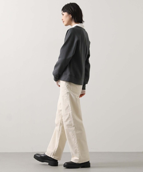 Gready Brilliant(グレディブリリアン)の「NUAGESラグランカットソー(Tシャツ/カットソー・レディース・アイボリー/チャコールグレー・38)」の13枚目の写真