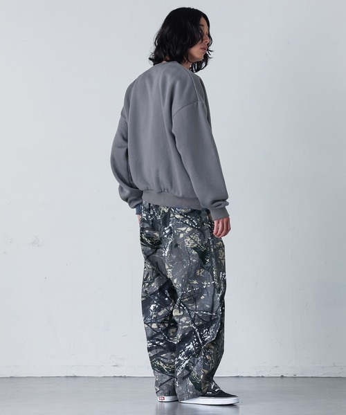 MDR(エムディアール)の「裏起毛ロゴ刺繍スウェットプルオーバー(スウェット・メンズ・グレー/ブラック・M/L)」の15枚目の写真
