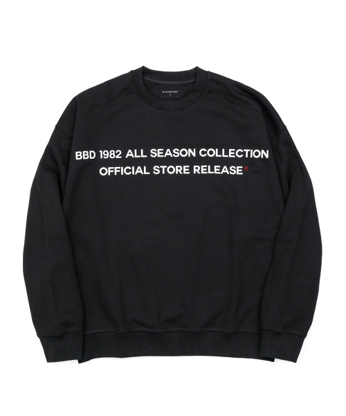 BLACK BLOND(ブラック ブロンド)の「ビビディ 1982 ノーシンパシースウェットシャツ (ブラック)(スウェット・レディース・その他・LARGE/MEDIUM/X-LARGE)」の2枚目の写真