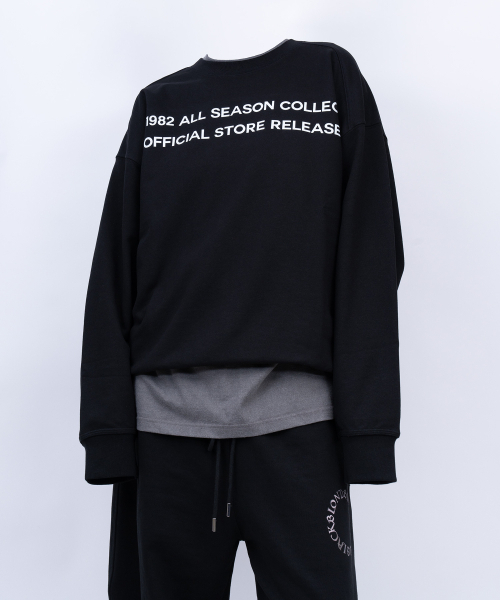 BLACK BLOND(ブラック ブロンド)の「ビビディ 1982 ノーシンパシースウェットシャツ (ブラック)(スウェット・レディース・その他・LARGE/MEDIUM/X-LARGE)」の4枚目の写真