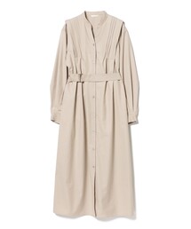 BEAMS HEART | ベルト付き タック ワンピース(ワンピース)