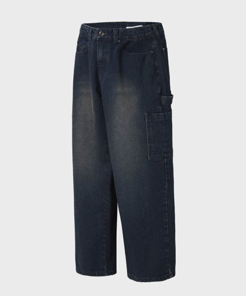 NONBLANK(ノンブランク)の「カーペンター デニムパンツ_BLUE(デニムパンツ・メンズ・その他・MEDIUM/LARGE/X-LARGE)」の1枚目の写真