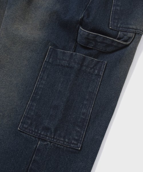 カーペンター デニムパンツ_BLUE