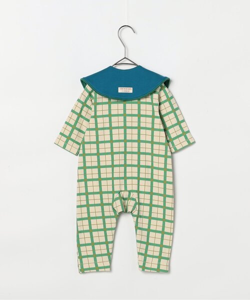 p.premier（ピードットプルミエ）の「総柄ストレッチカバーオール&スタイセット（ロンパース・キッズ・アイボリー/オフホワイト/グリーン/レッド/マスタード/その他11・60/70/80）」の12枚目の写真