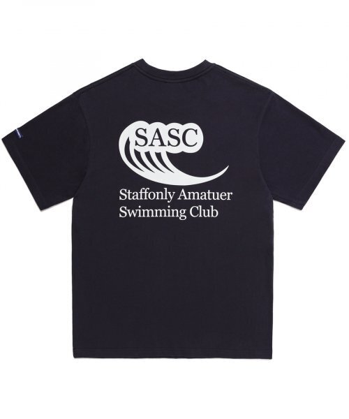 STAFF ONLY(スタッフオンリー)の「SASC LOGO TEE (NAVY)(Tシャツ/カットソー・レディース・その他・MEDIUM/LARGE)」の1枚目の写真