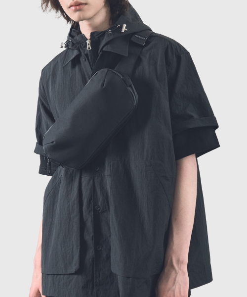 大吉さん専用 ボディーバック BLACK ボートW17スリングクロスボディバッグブラック（ボディバッグ/ウエスト