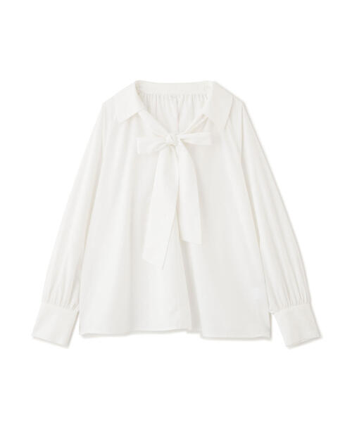 ◇スキッパーリボンタイブラウス（シャツ/ブラウス）｜NATURAL BEAUTY