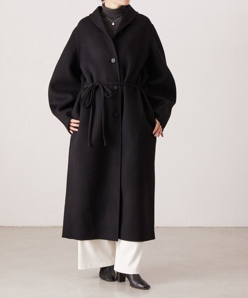 BEARDSLEY（ビアズリー）の「《RRACE》ショールカラーロングコート